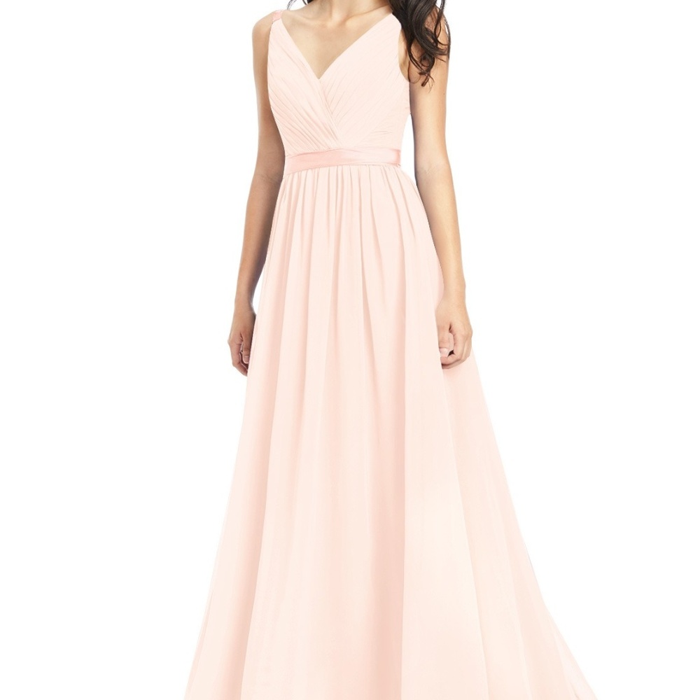 Azazie, Floor-Length Elegant Dress, Worn Once!